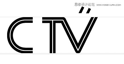 Illustrator制作电视台标志,PS教程,站长图库