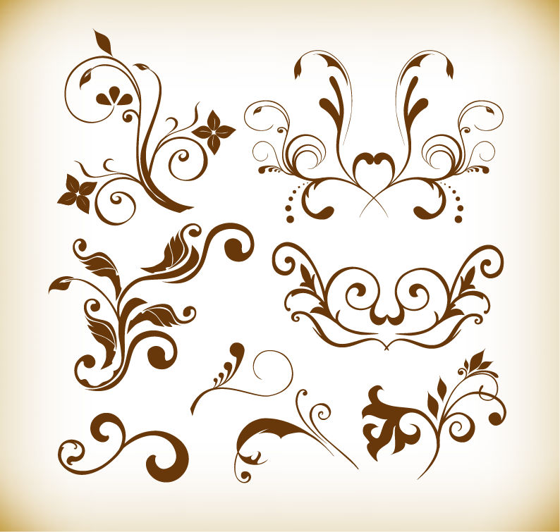 Floral Element Vector Graphics Collection.jpg