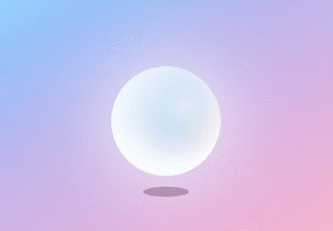 CSS3透明发光糖果泡泡悬浮动画特效