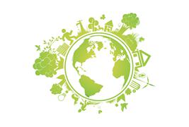 绿色环保地球元素矢量素材下载