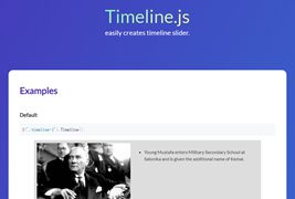 时间轴插件Timeline.js